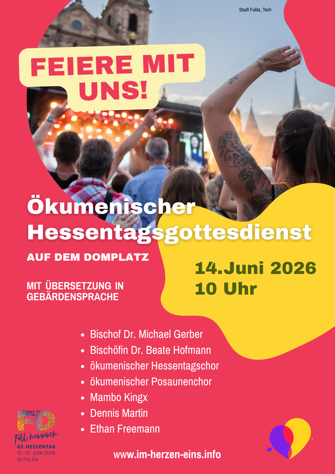 Fulda – ökumenischer Hessentagsgottesdienst